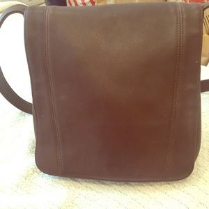 Vintage Coach “Lexington” Brown Leather Satchel